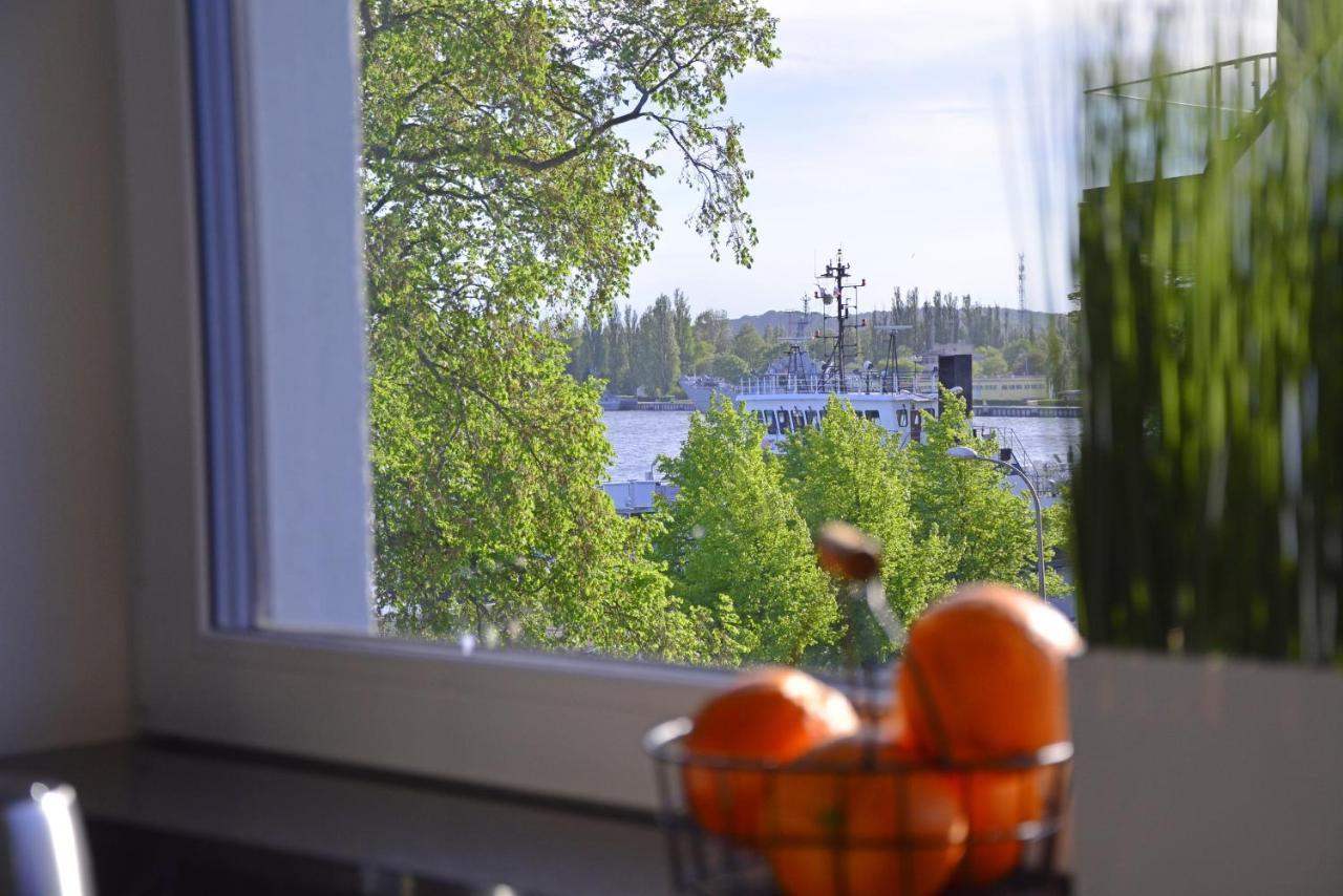 Flotylla-Apartamenty Bryza - Parking Свіноуйсьце Екстер'єр фото